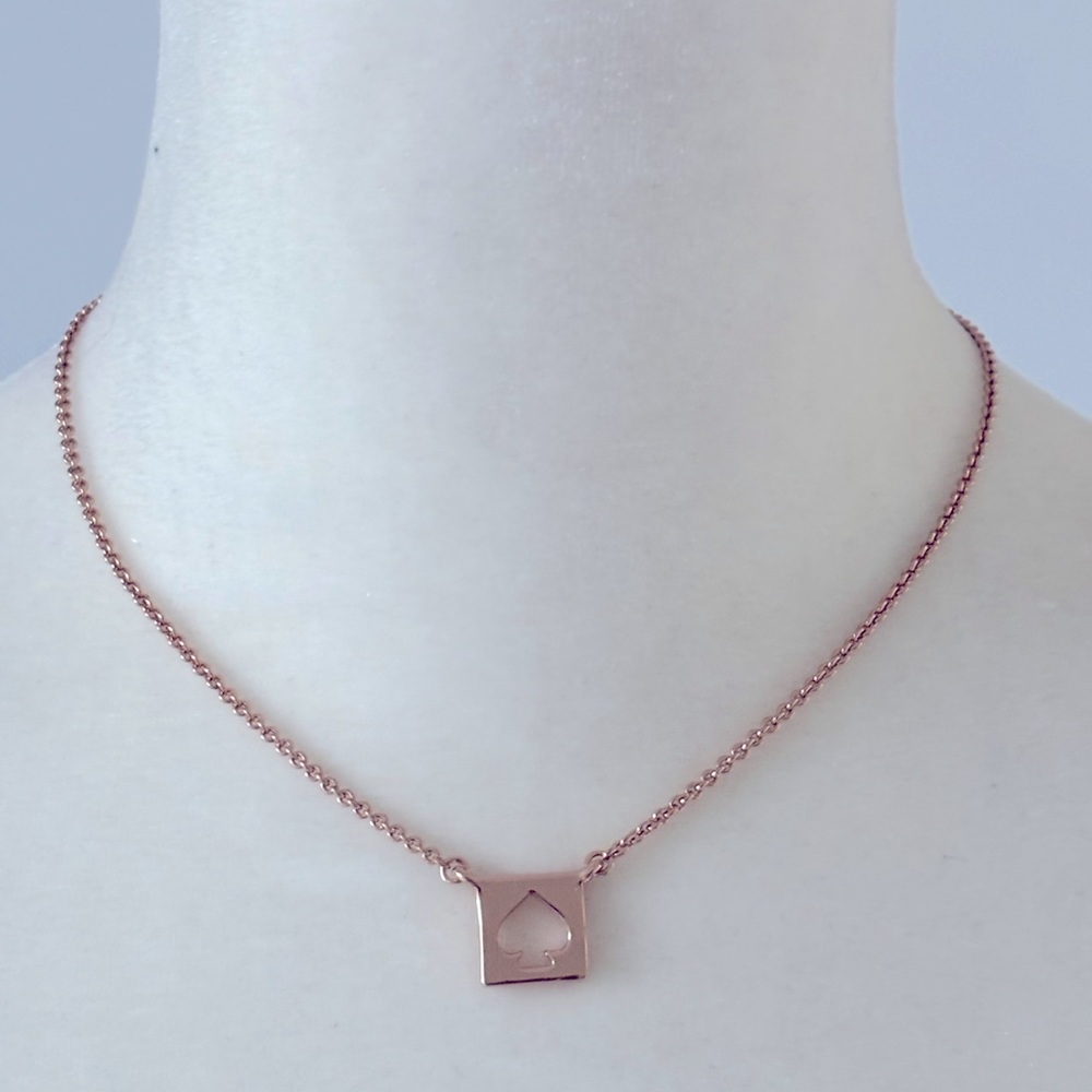 Kate Spade Cutout Spade Necklace
